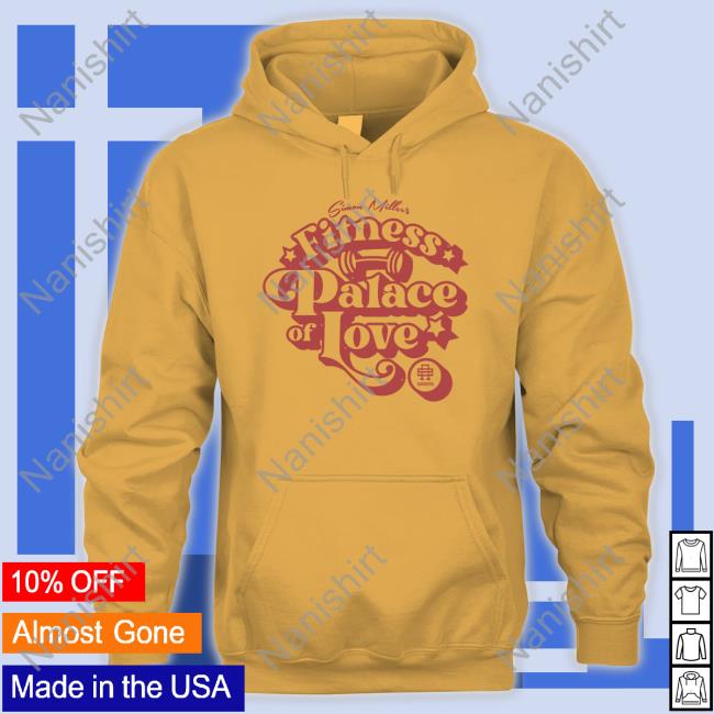 Samson Athletics Shop Simon Miller's Fitness Palace Of Love Shirt Simon Miller Simon Miller's Fitness Palace Of Love Shirt Black