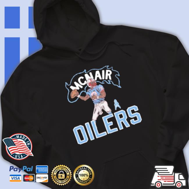 Tennessee Titans Steve Mcnair Oilers Hooded Sweatshirt
