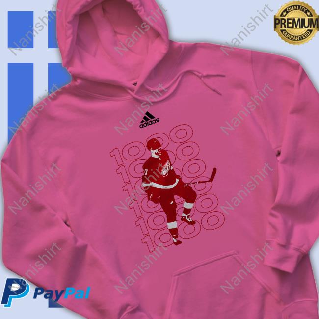 Detroit Red Wings David Perron 1000Th Sweatshirt Dp_57