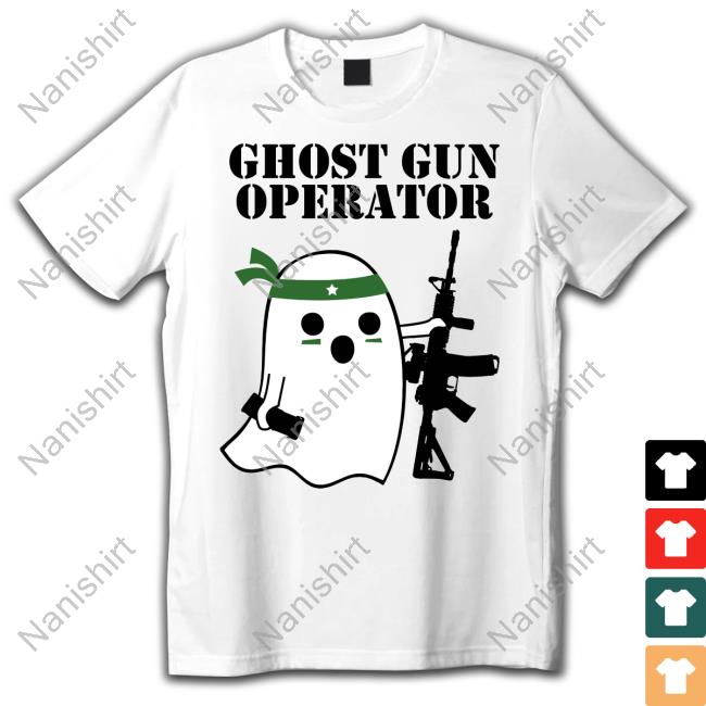 1776 United Merch Ghost Gun Operator Tee Deaflibertarian