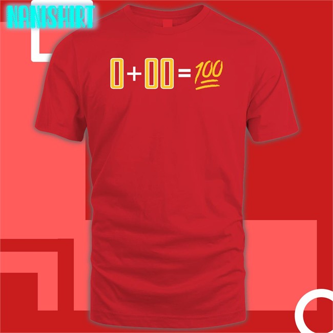 Obvious Shirts 0+00=100 Hooded Sweatshirt Alex Golden