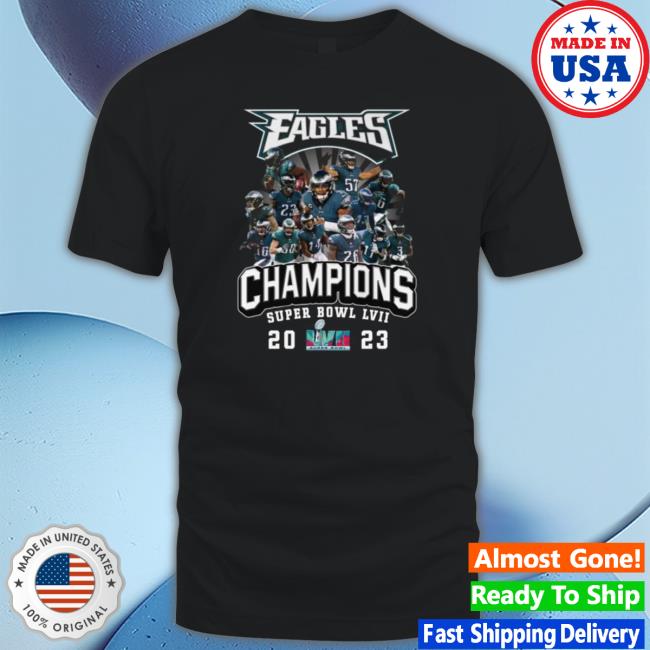 Philadelphia Eagles Team Super Bowl Lvii 2023 Champions Hoodie