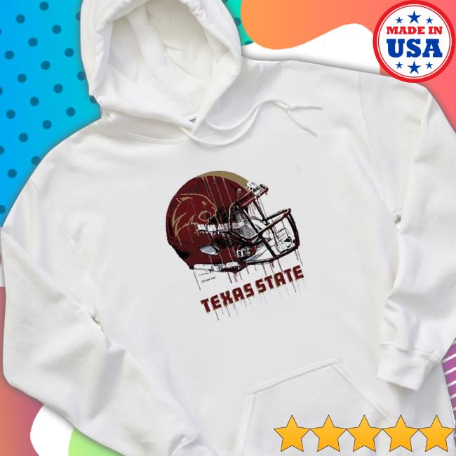 Texas State Bobcats Infant Dripping Helmet T-Shirt