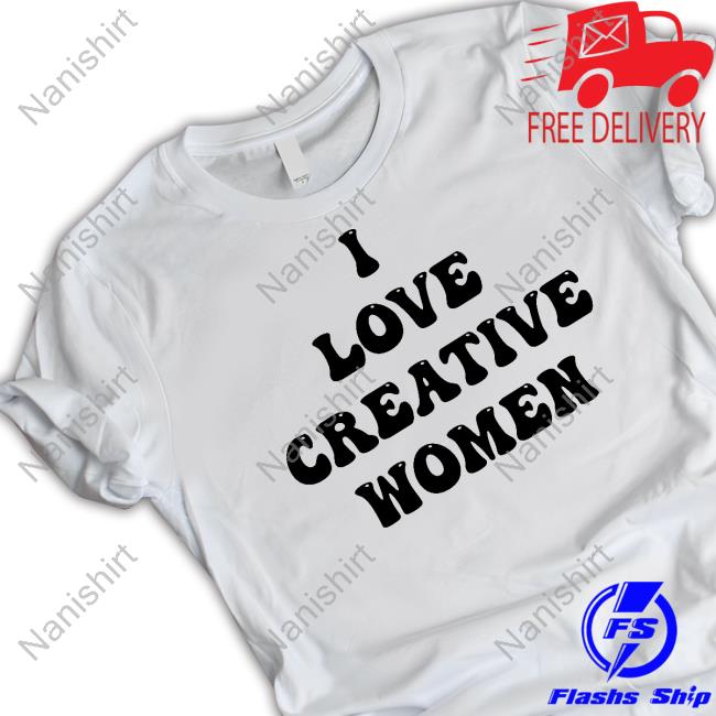 Official I Love Creative Women T Shirt