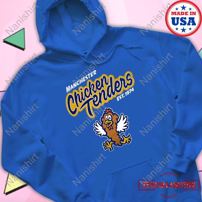 Official Fisher Cats Store Manchester Chicken Tenders Est 1974 Shirt Lucy Burdge