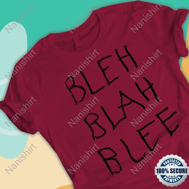 BLEH BLAH BLEE Long Sleeve Tee Brittany BLEH BLAH BLEE Tee Brittany Shop Sabrina Carpenter Merch