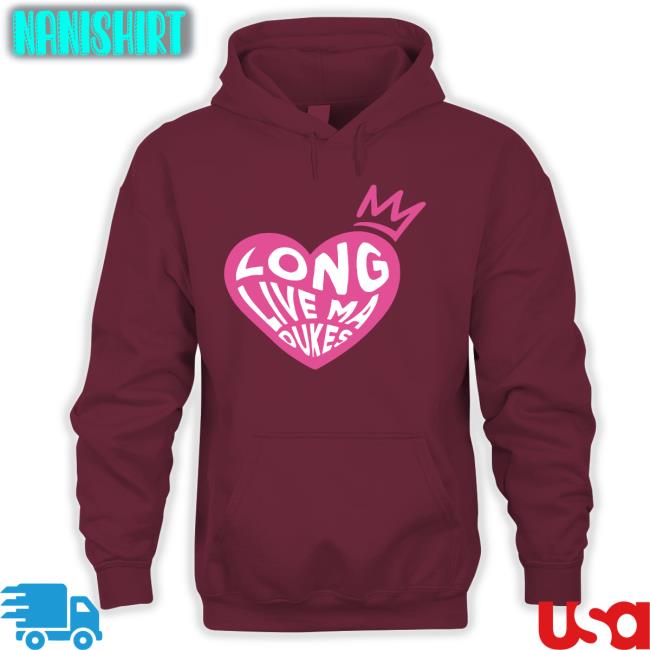 Caleb Okechukwu Long Live Ma Dukes Hooded Sweatshirt Caleb Okechukwu Long Live Ma Dukes Sweatshirt