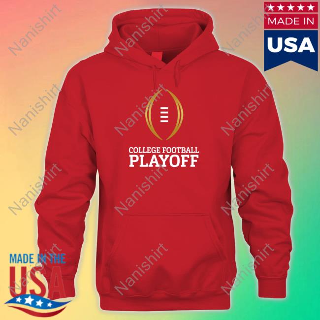 College Football Playoff Logo Black Long Sleeve Tee Shop Collegefootballplayoff Merch