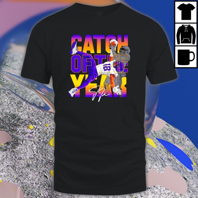 Official Justin Jefferson Catch of the Year signature Cap