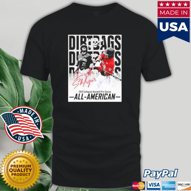 University Of Maryland Athletics Luke Shliger Dirtbags 2023 Collegiate Baseball Preseason All-American Sweaters