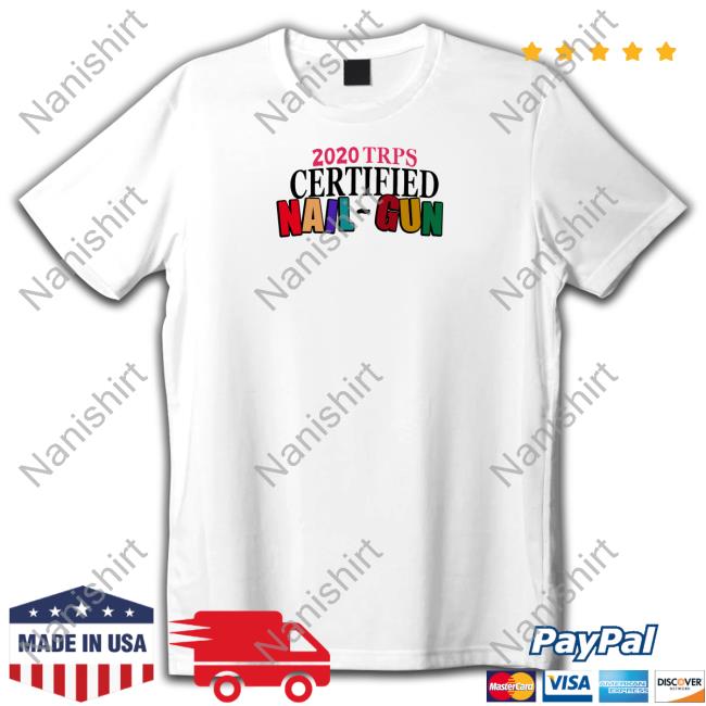 Andy 222 Merch 2020 Trps Certified Nail-Gun Crewneck Sweatshirt Freezertarps222