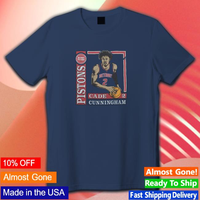 Detroit Pistons Wax Pack Cade Cunningham Shirts