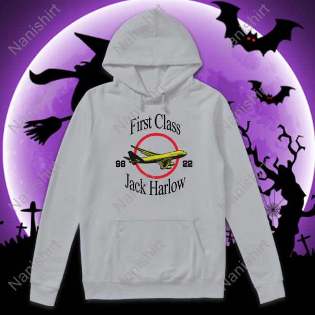 Jack Harlow Merch First Class Plane Long Sleeve Shirt Jackharlow