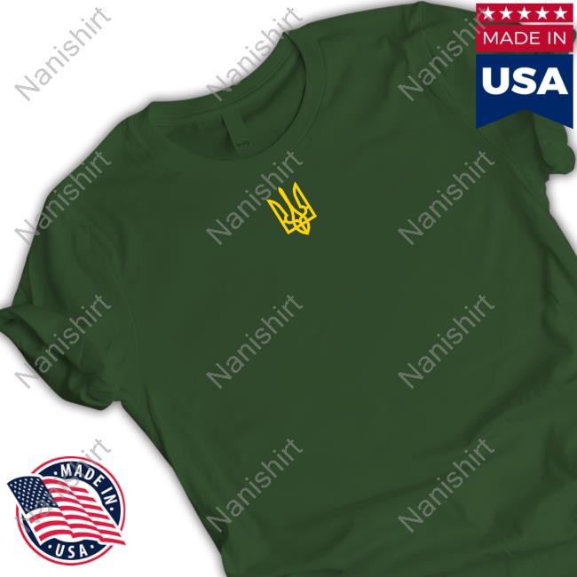 Ukraine Logo Sweatshirt Volodymyr Zelensky At The White House