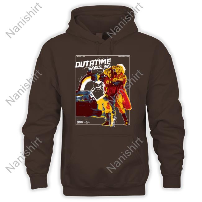 Doc And Marty Outatime Since 85 Tee Back To The Future Doc And Marty Outatime Since 85 Crewneck Sweatshirt