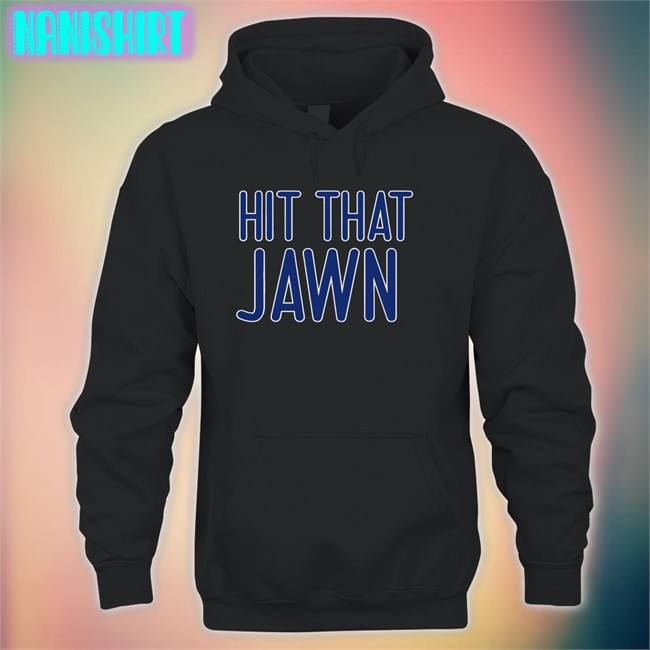 Hit That Jawn Shirt Rone’S Gamblin Corner Barstool Sports Store Barstool Sports Store Hit That Jawn Long Sleeve Tee Rone’S Gamblin Corner
