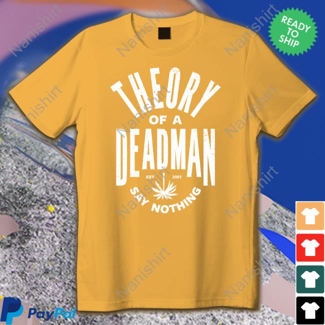 Theory Store Theory Of A Deadman Est 2001 Say Nothing Sweatshirt