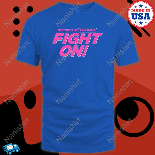 Lindsay Gottlieb Usc Trojans Pink Game Fight On Shirt