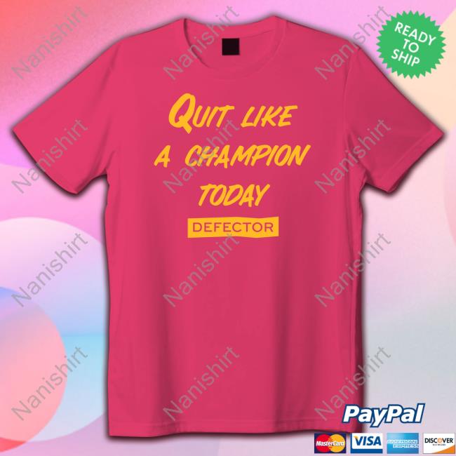 Official Quit Like A Champion Sweatshirt