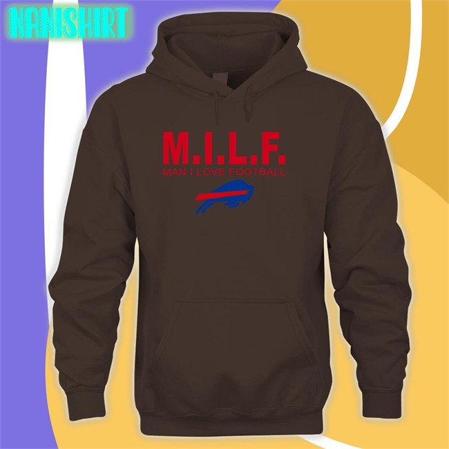 Milf Man I Love Football T-Shirt C No Pants Herprettybones Milf Man I Love Footbal Shirt