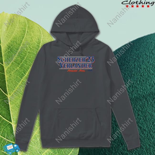 Scherzer Verlander 23 Shirt Black Scherzer Verlander 23 Shirts
