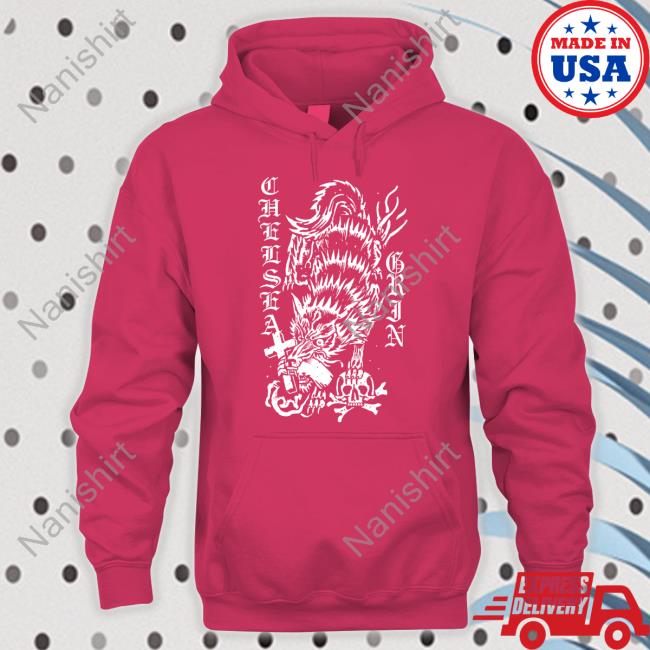 Official Chelsea Grin Lone Wolf Hoodie Down Right Store Chelsea Grin Merch Chelsea Grin Lone Wolf Shirt