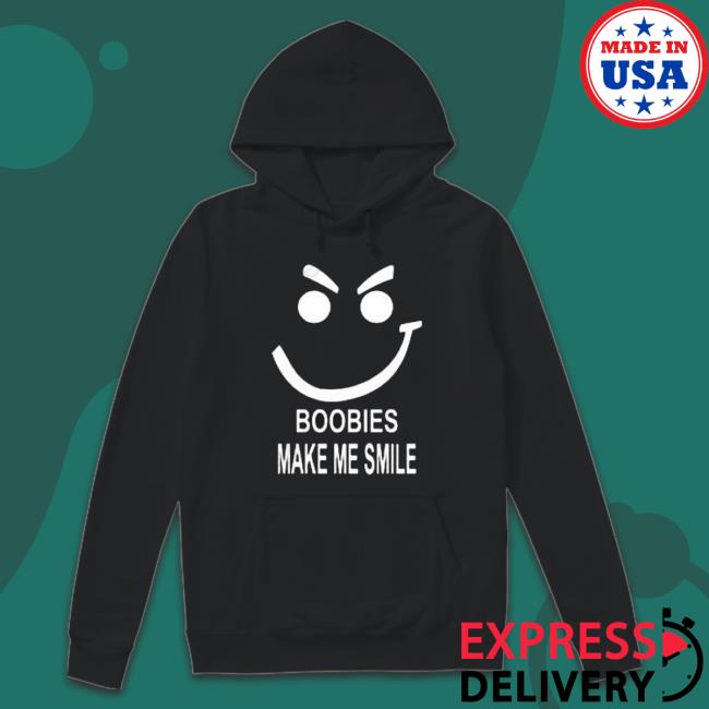 Official Boobies Make Me Smile Classic Shirt