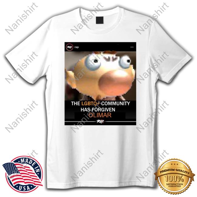 The Lgbtq Community Has Forgiven Olimar T-Shirt Pikmin Community Content Ooc