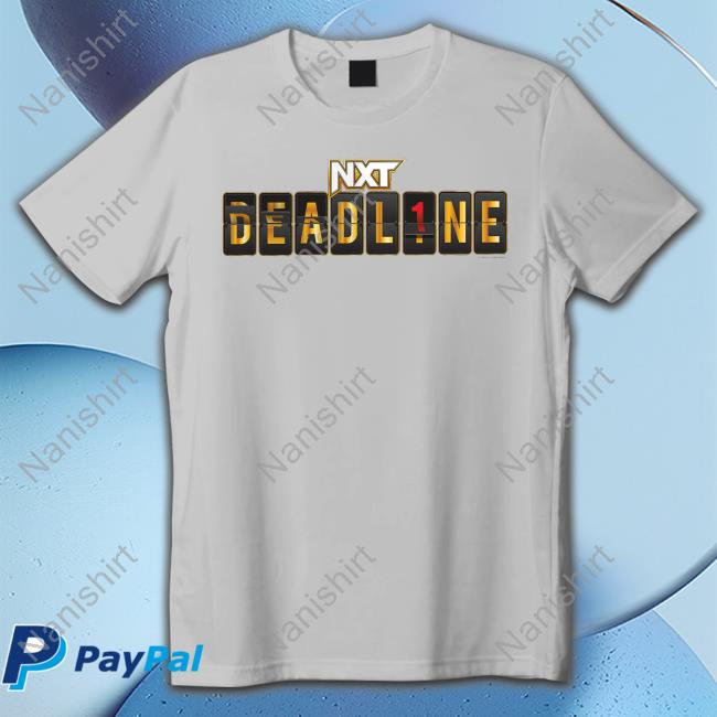 Official NXT deadline 2022 logo Long Sleeve Tee