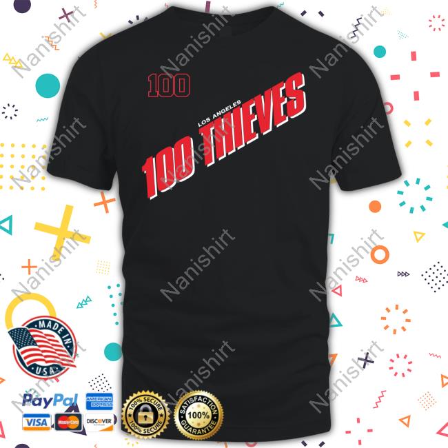 Stockx Merch Los Angeles 100 Thieves Alumni Collection Shirts 100T Stellar 100T Cryo