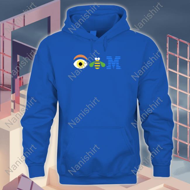 Eye Bee M Tee Shirt Original Eye Bee M Black T-Shirt Canoopsy