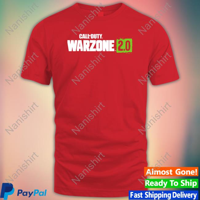 Call Of Duty Warzone 2.0 Long Sleeve T Shirt Call Of Duty Black Warzone 2.0 Crewneck Sweatshirt
