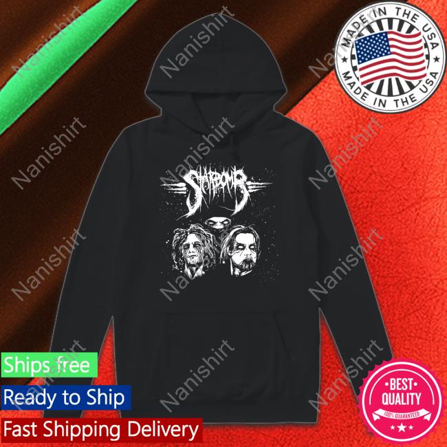 Starbomb Black Metal Hooded Sweatshirt Store Star Bomb Merch