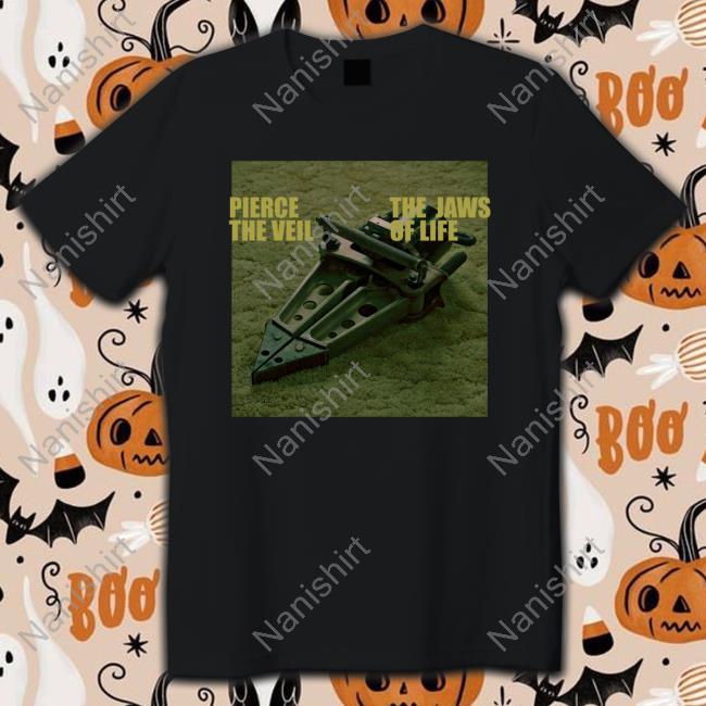 Official Pierce The Veil The Jaws Of Life Album Cover Long Sleeve T Shirt