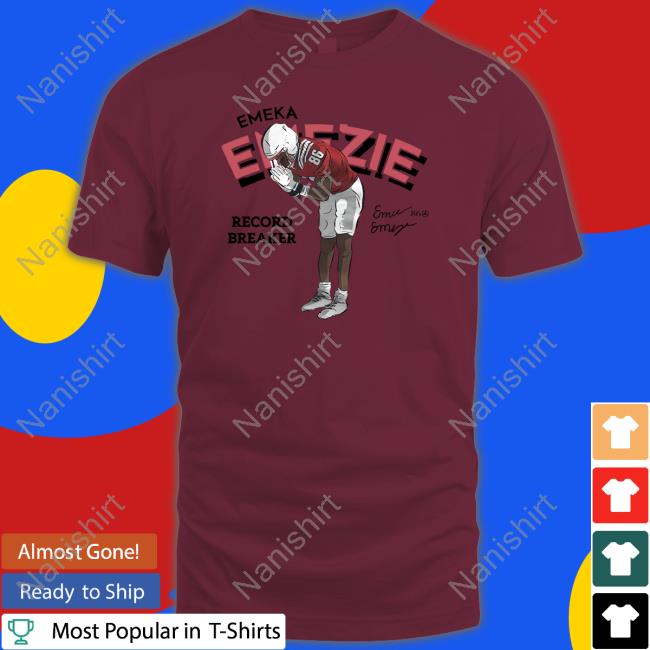 Jakobi Meyers Emeka Emezie Record Breaker Shirt