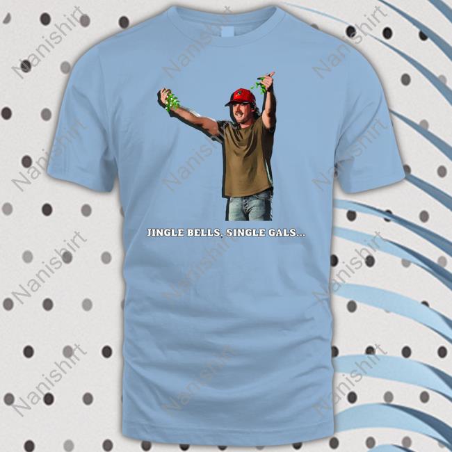Official Jingle Bells Single Gals Christmas T Shirt