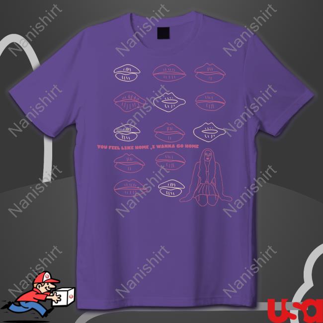 Official Russ Merch You Feel Like Home I Wanna Go Home Shirt