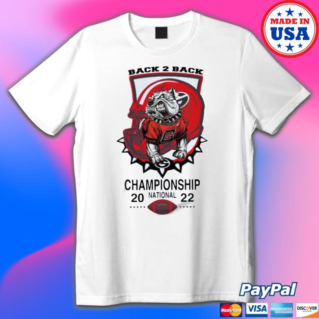 Georgia Bulldogs National Champions Back To Back 2022 Long Sleeve Shirt Georgia Bulldogs National Champions Back To Back 2022 shirt