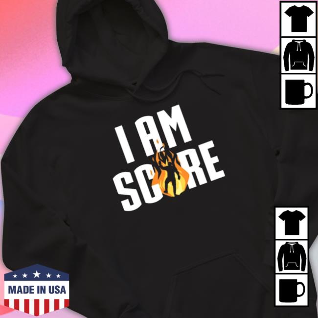 Official Pittsburgh Clothing Company I Am Fire I Am Score Crewneck Sweatshirt