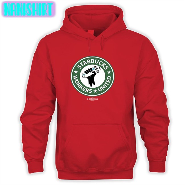 Starbucks Workers United Merch SBWU Starbucks Workers United Zip Up Hooded Billy Bragg Starbucks Workers United Merch SBWU Starbucks Workers United Hoodie Billy Bragg