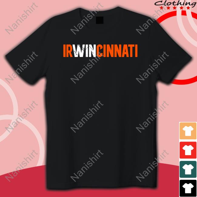 Cincy Shirts Store Irwincinnati Long Sleeve T Shirt