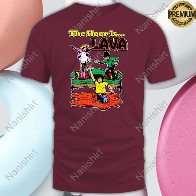 The Floor Is Lava Long Sleeve Tee