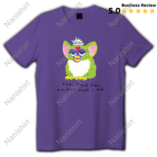 The First Time I Smoked Weed I Died T-Shirt The First Time I Smoked Weed I Died Tees Shirtsthtgohard
