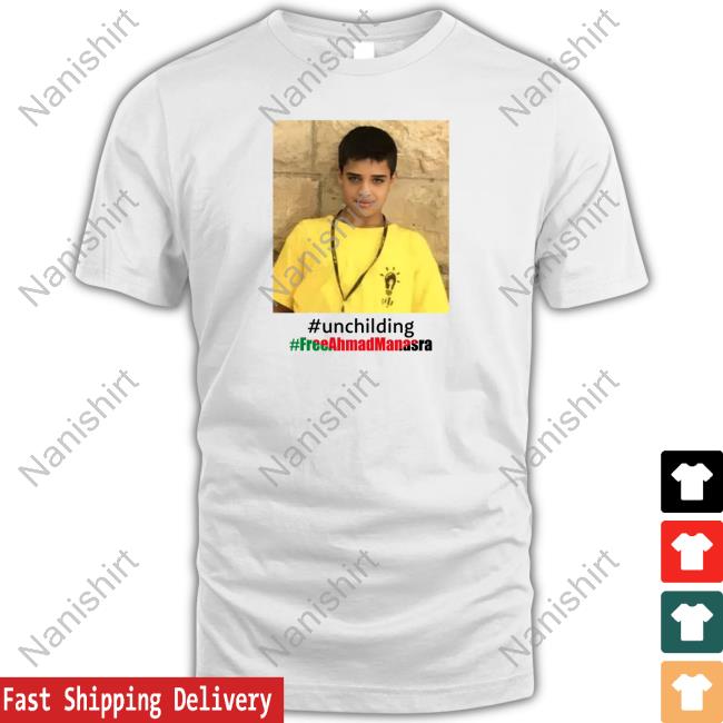 Unchilding Free Manasra T Shirt Fan In Qatar Palestine Online