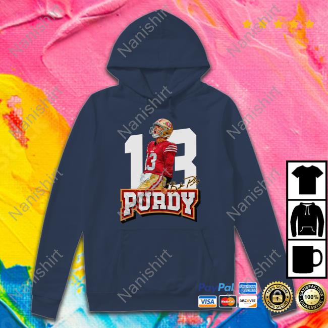 Fg Faithful Gear 13 Brock Purdy Sweatshirt Dabn' All Day