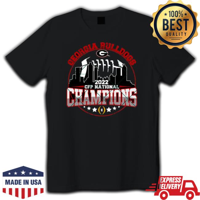 Georgia Bulldogs 2022 Cfp National Champions, Georgia Victory Tee Shirt