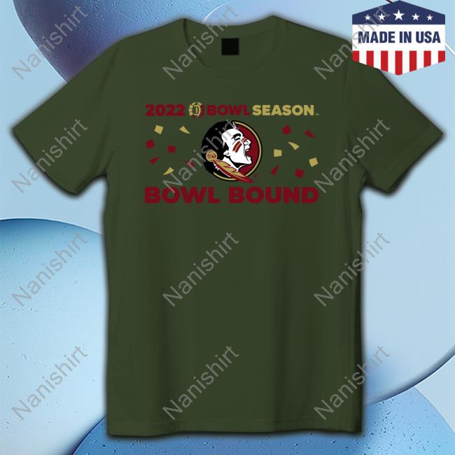 Official 2022 Bowl Season Bowl Bound Long Sleeve Tee Official 2022 Bowl Season Bowl Bound White Tee Shirts