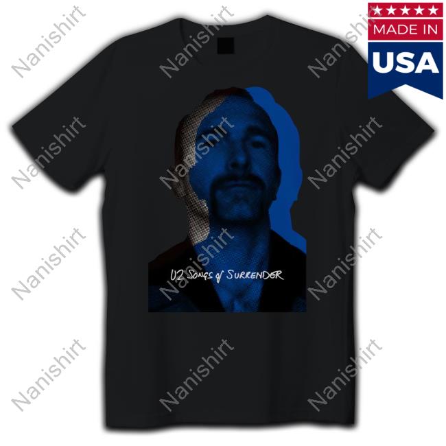 Songs Of Surrender The Edge Tee Black