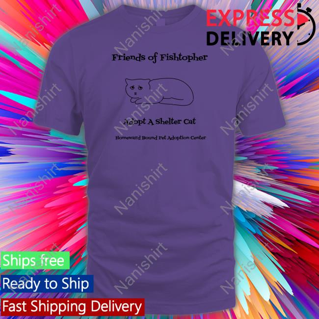 Fishtopher The Cat Friends Of Fishtopher Adopt A Shelter Cat Homeward Bound Pet Adoption Center TankTop