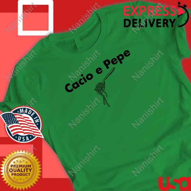 Cacio E Pepe Tee Shirt Cacio E Pepe Tee